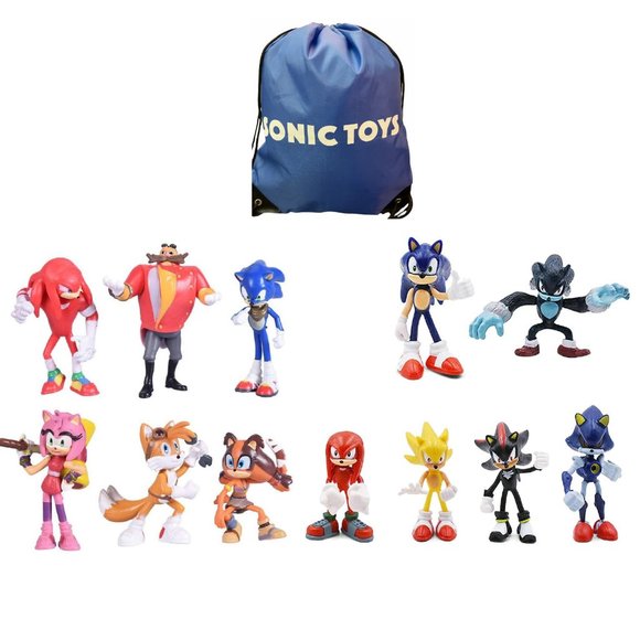 Sonic The Hedgehog Action Figures 12pcs  Toys - Picture 3 of 7